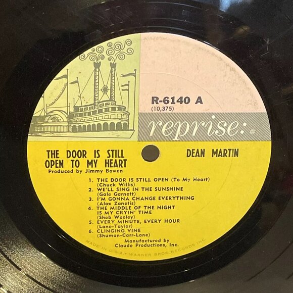 Dean Martin The Door Is Still Open To My Heart (Vinyl, 1964) Reprise R-6140 Fai - Picture 9 of 12